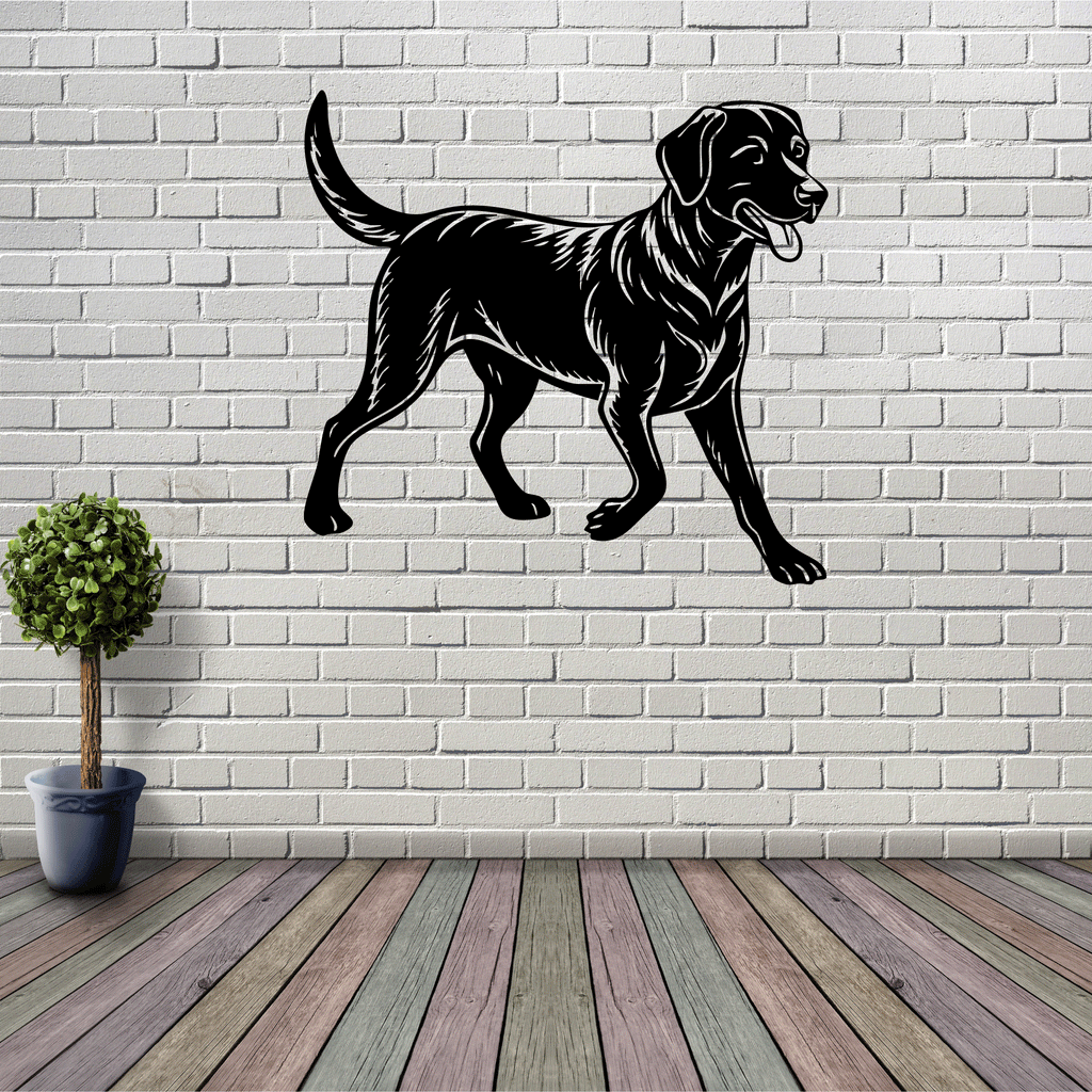 Labrador - Metal Wall Art