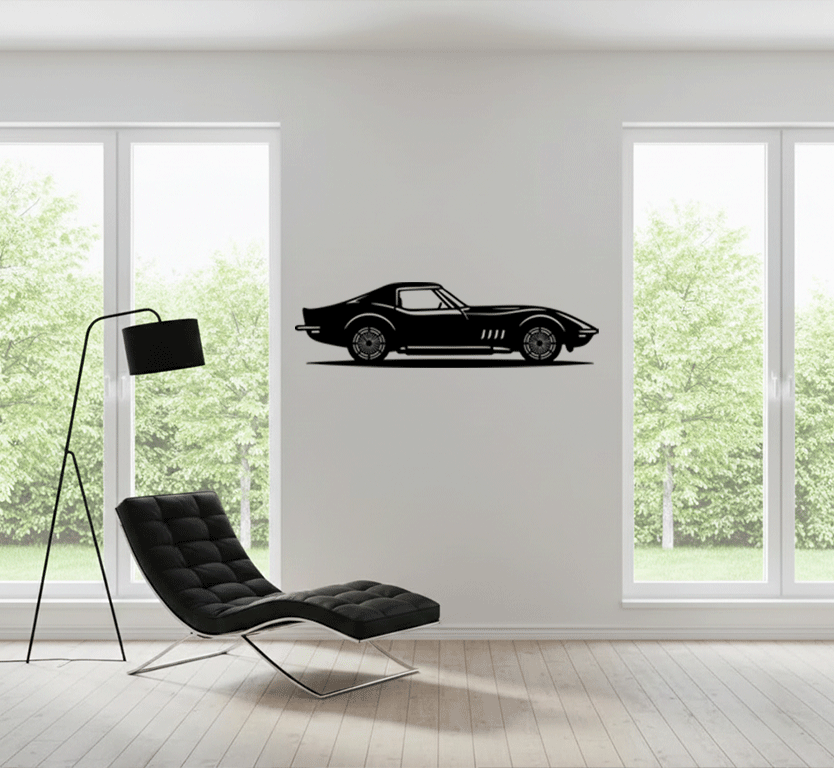 Classic Car - Metal Wall Art