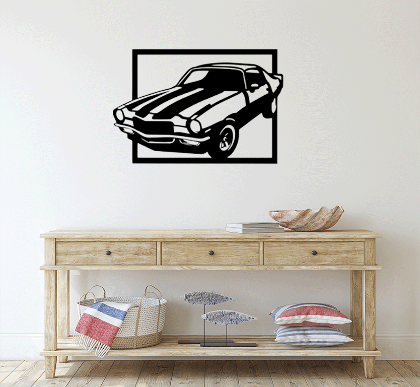 Muscle Car - Metal Wall Art