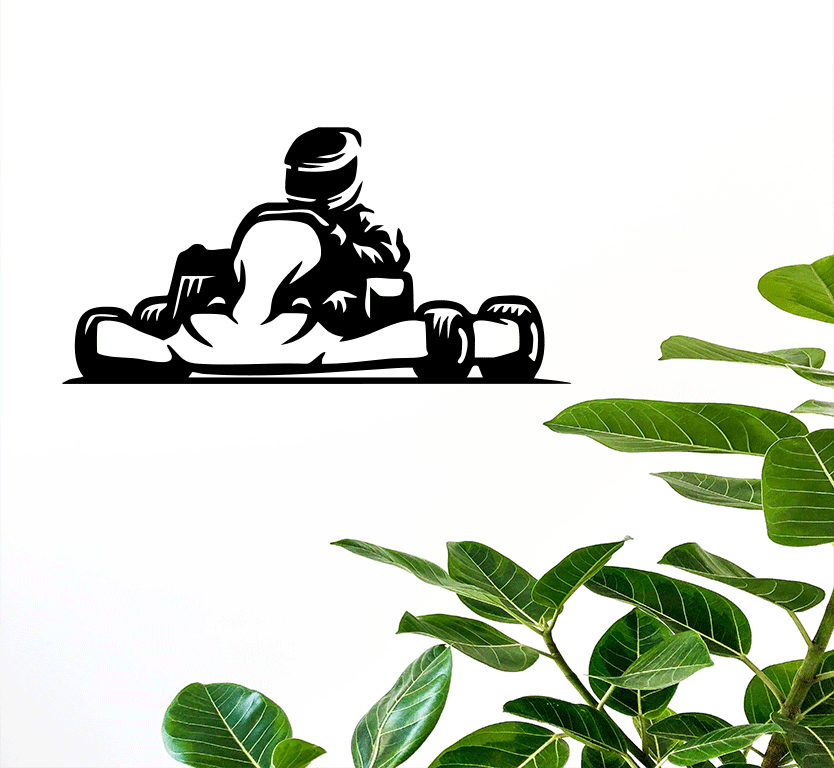Go-Kart - Metal Wall Art