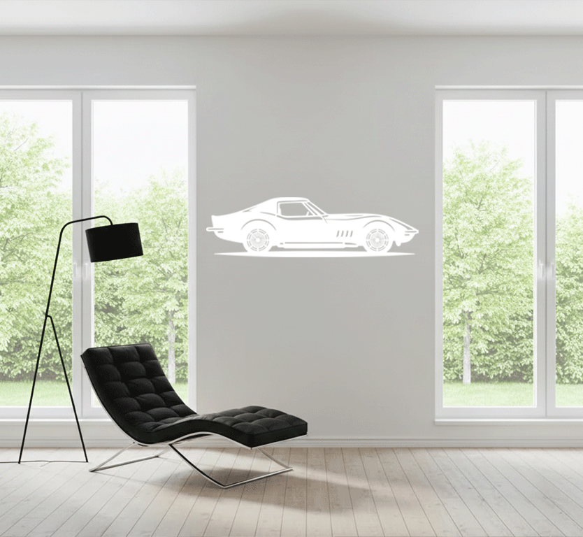 Classic Car - Metal Wall Art