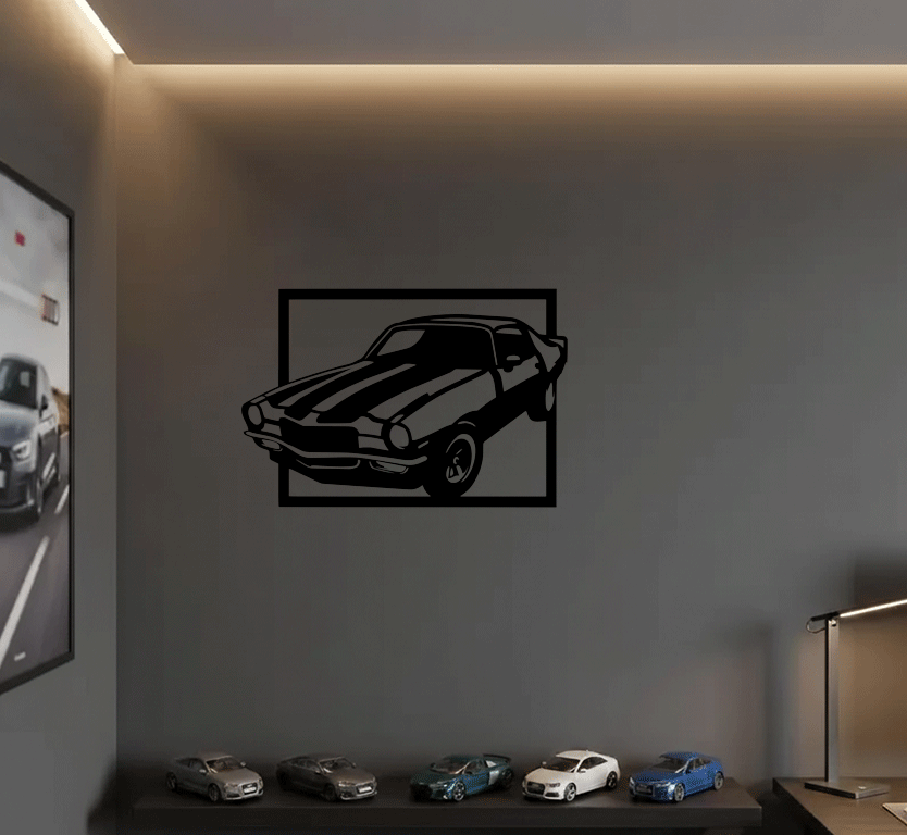 Muscle Car - Metal Wall Art