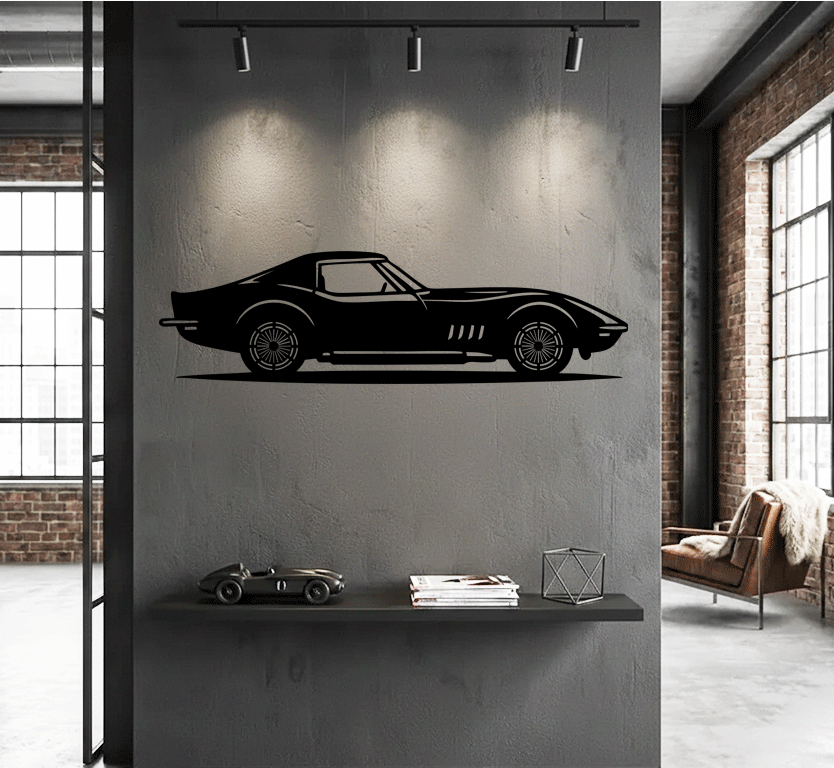Classic Car - Metal Wall Art