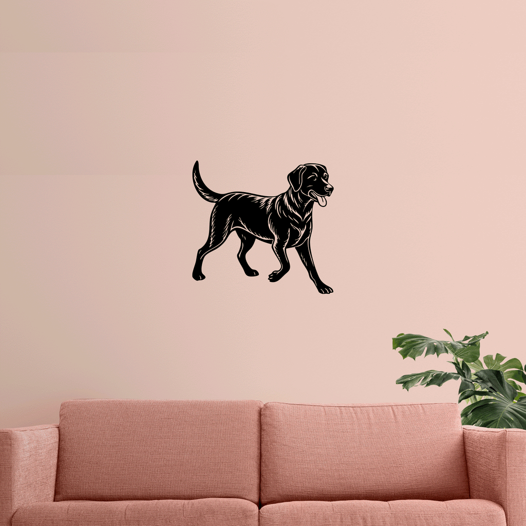 Labrador - Metal Wall Art