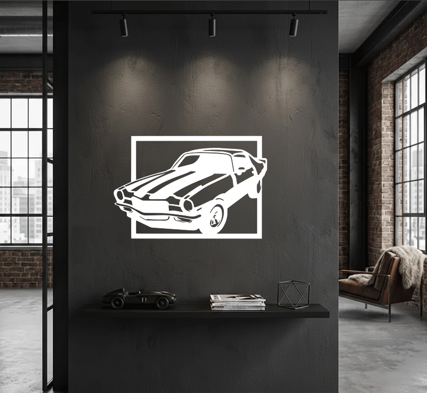 Muscle Car - Metal Wall Art