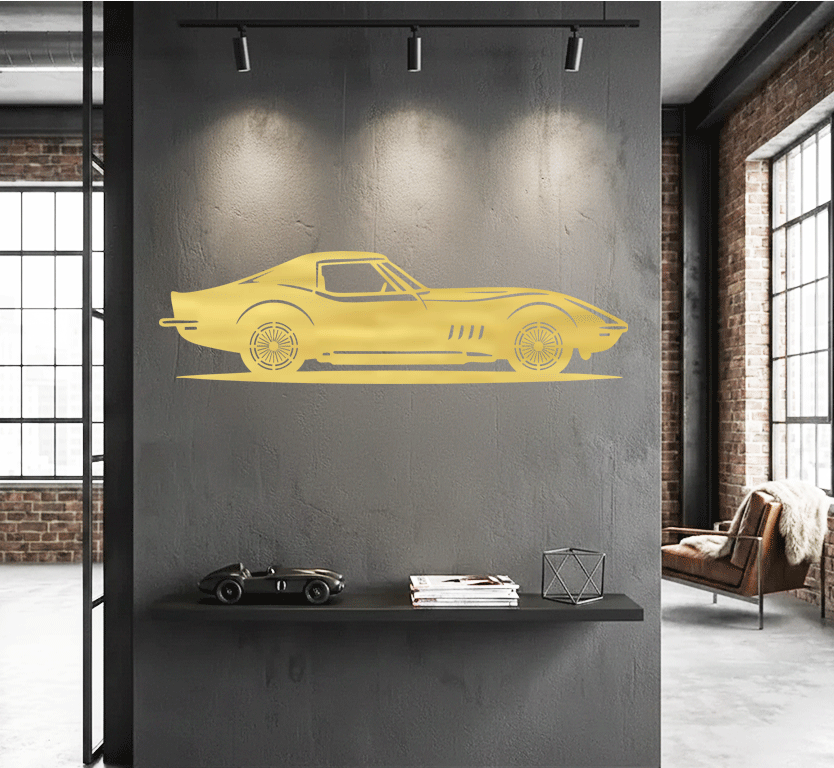 Classic Car - Metal Wall Art