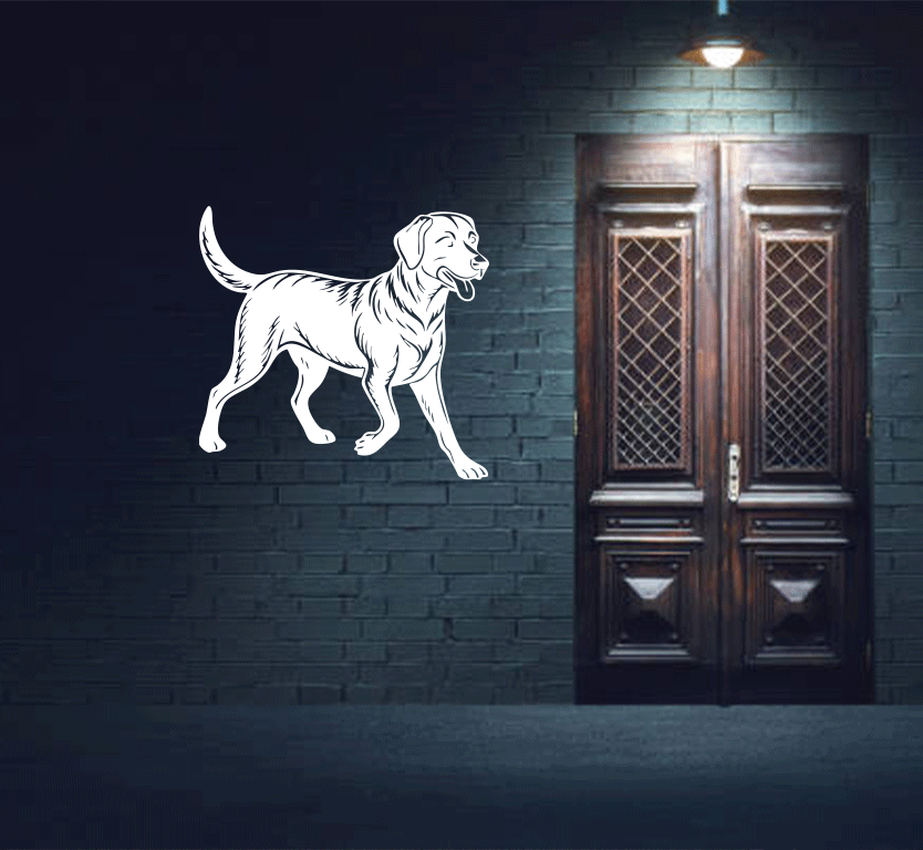 Labrador - Metal Wall Art