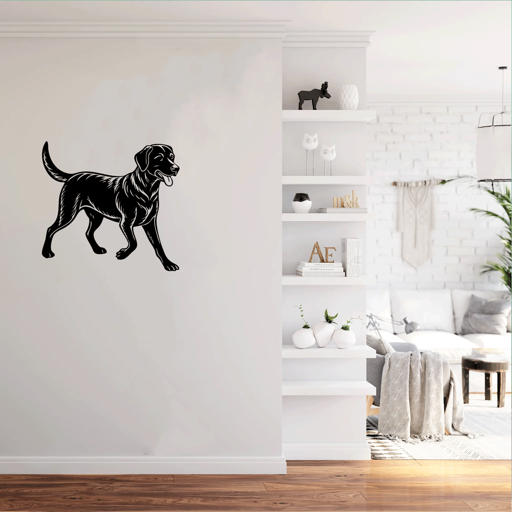 Labrador - Metal Wall Art