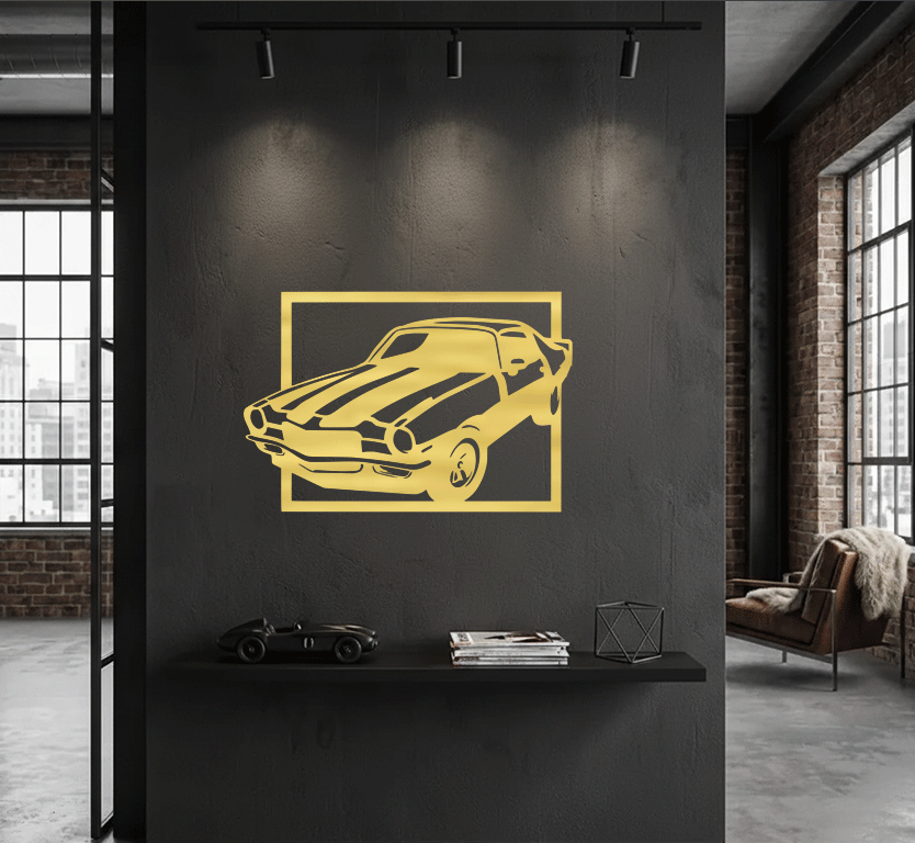 Muscle Car - Metal Wall Art