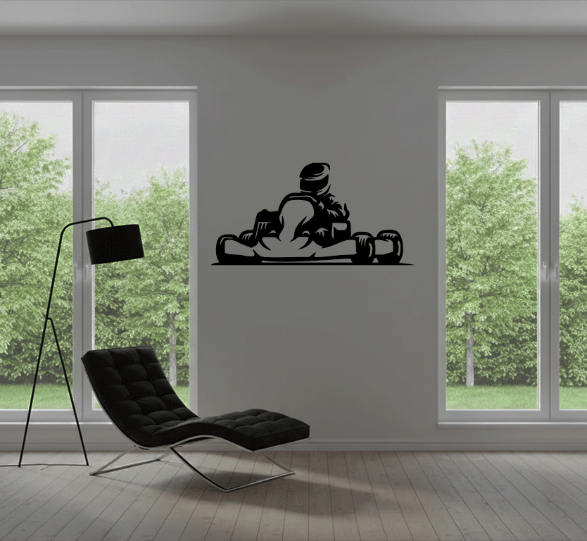 Go-Kart - Metal Wall Art