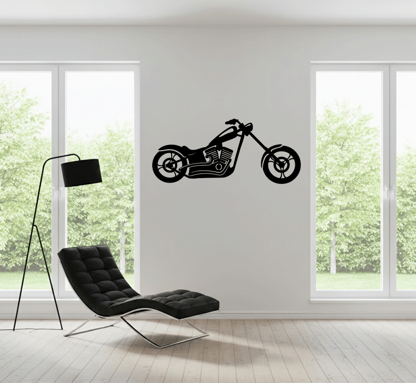 Chopper - Metal Wall Art