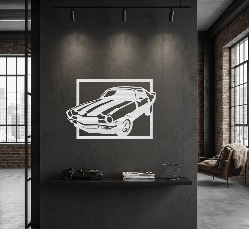 Muscle Car - Metal Wall Art