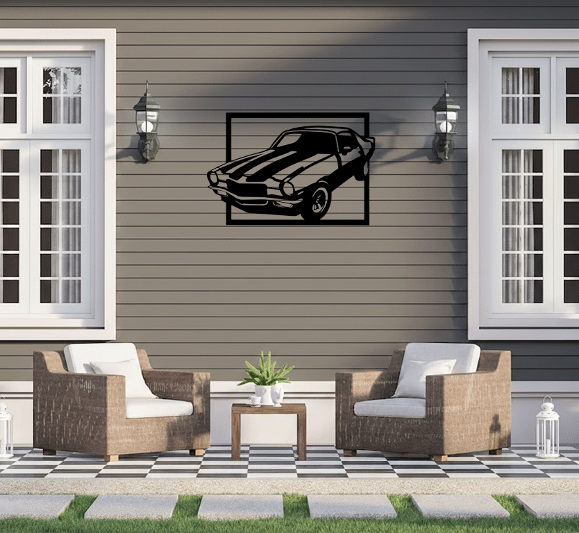Muscle Car - Metal Wall Art