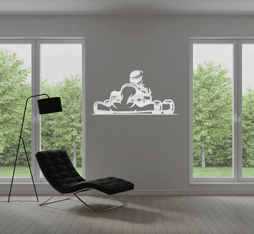 Go-Kart - Metal Wall Art