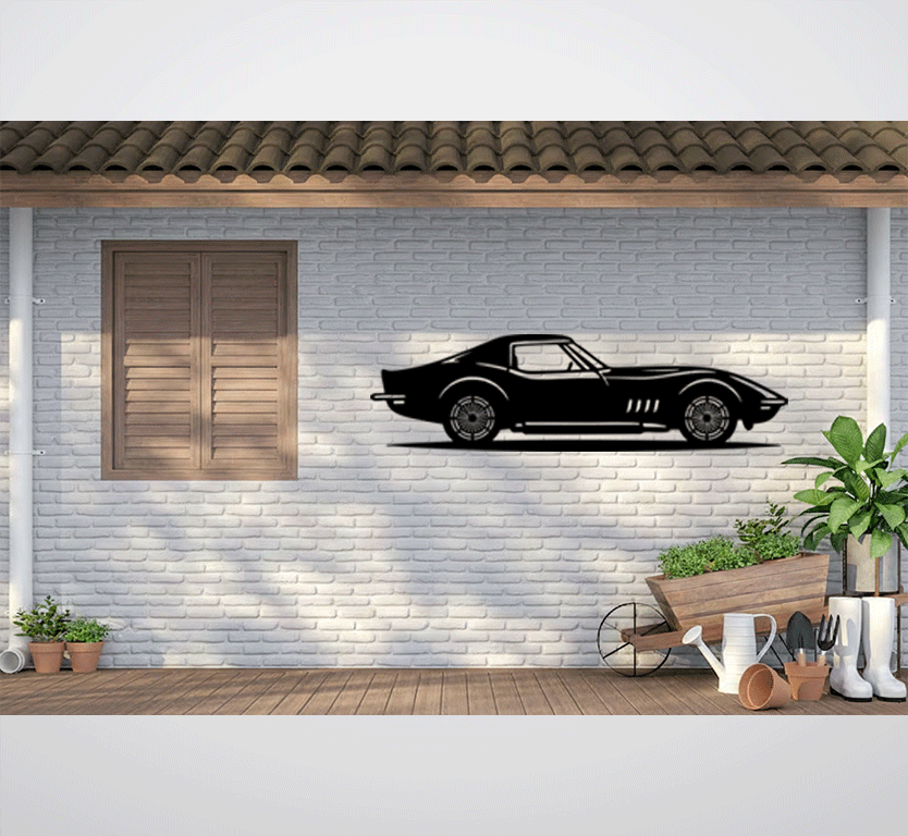 Classic Car - Metal Wall Art
