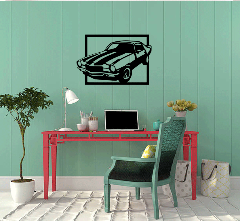 Muscle Car - Metal Wall Art