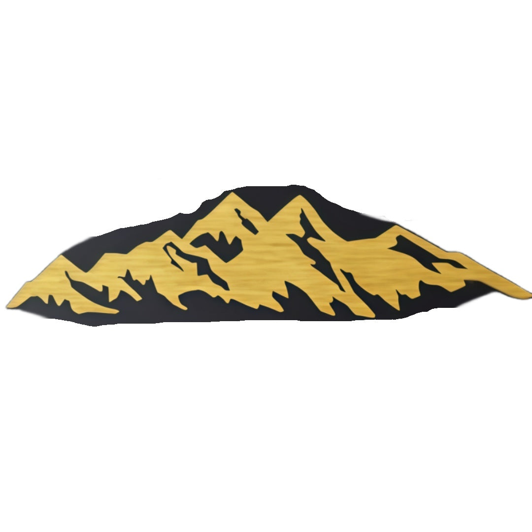 Mountains - Metal Wall Art