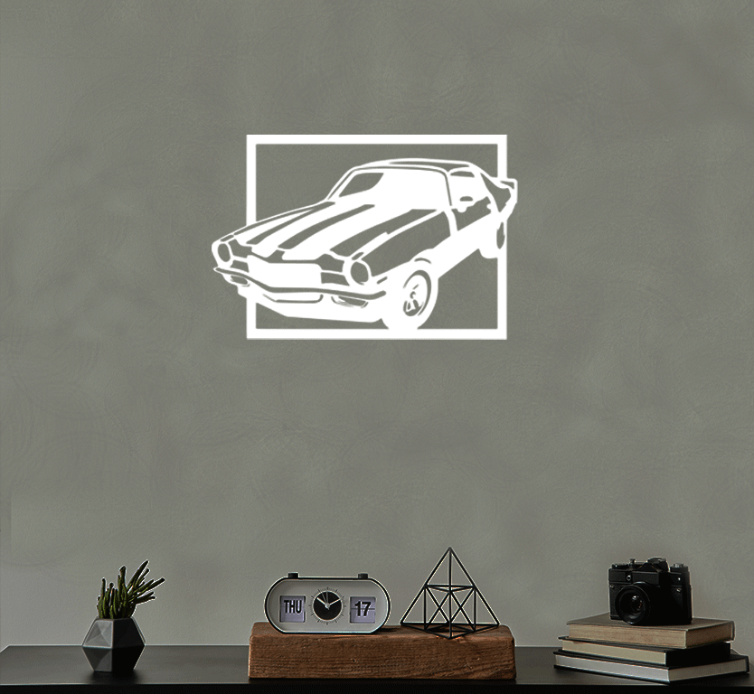 Muscle Car - Metal Wall Art