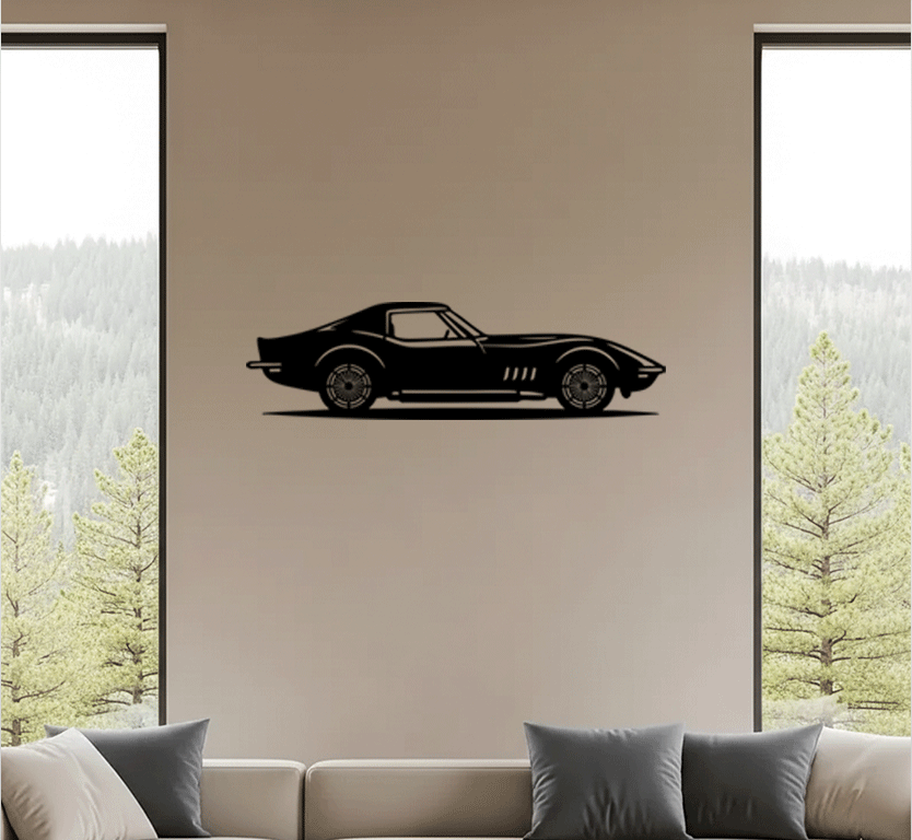 Classic Car - Metal Wall Art