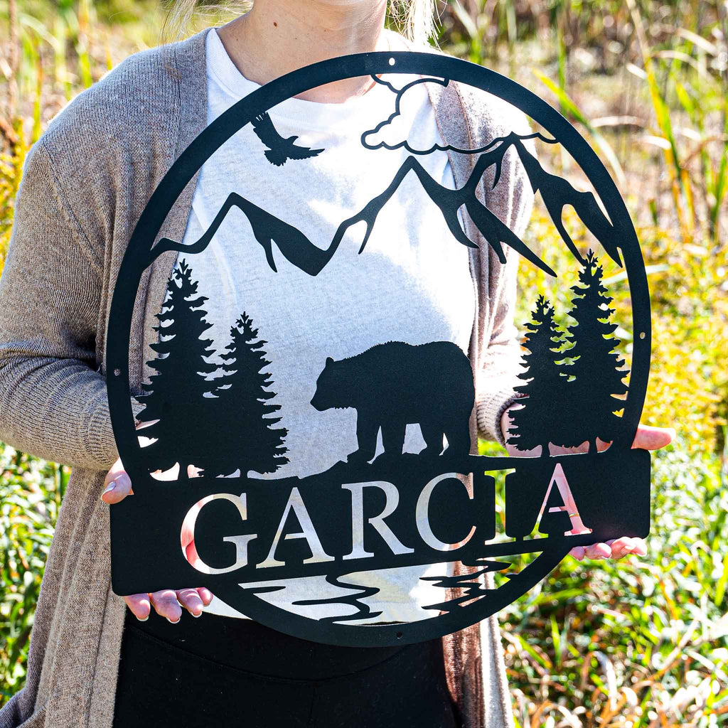 Bear Outdoor Monogram