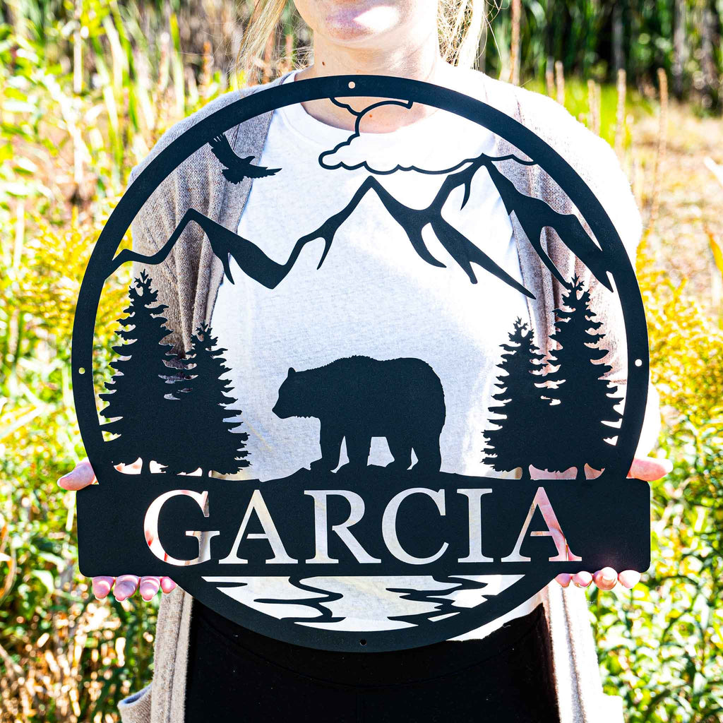 Bear Outdoor Monogram