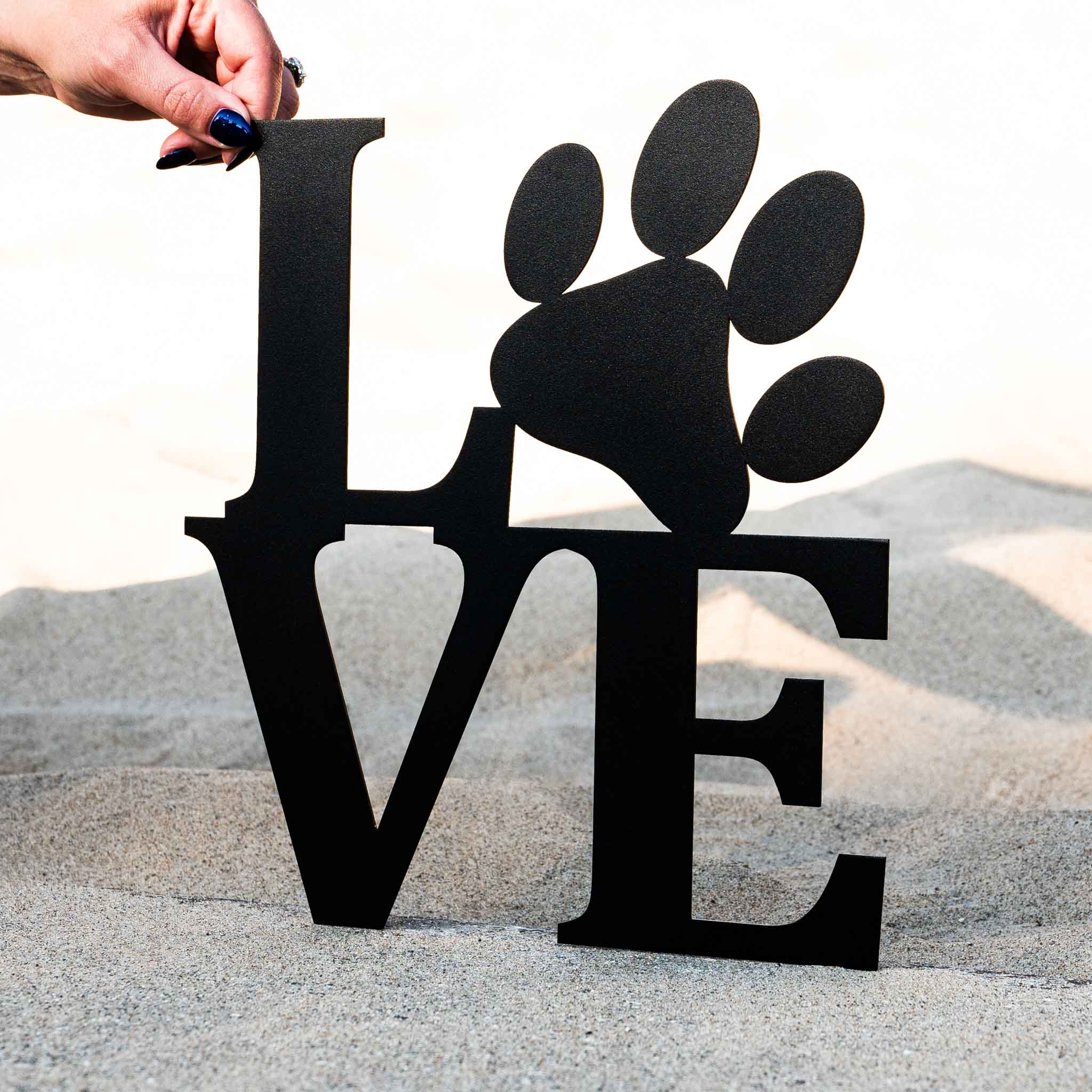 Dog Love with Paw