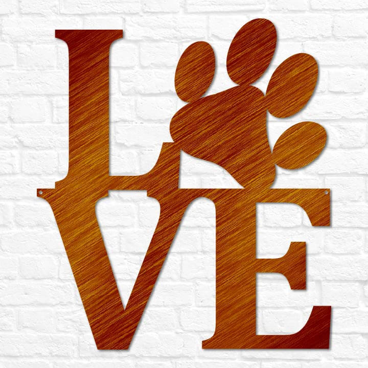 Dog Love with Paw