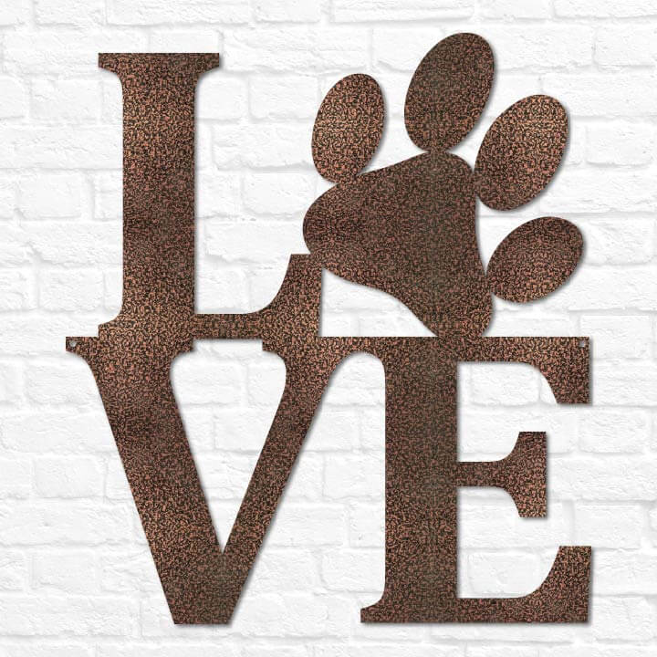 Dog Love with Paw