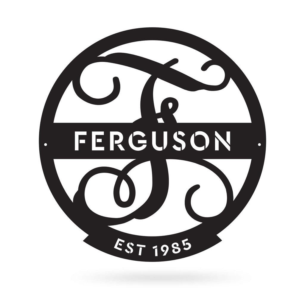 Family Name Monogram