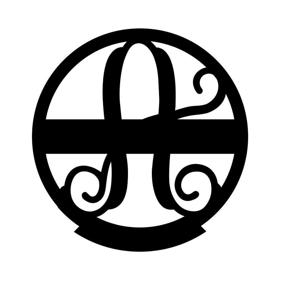 Family Name Monogram