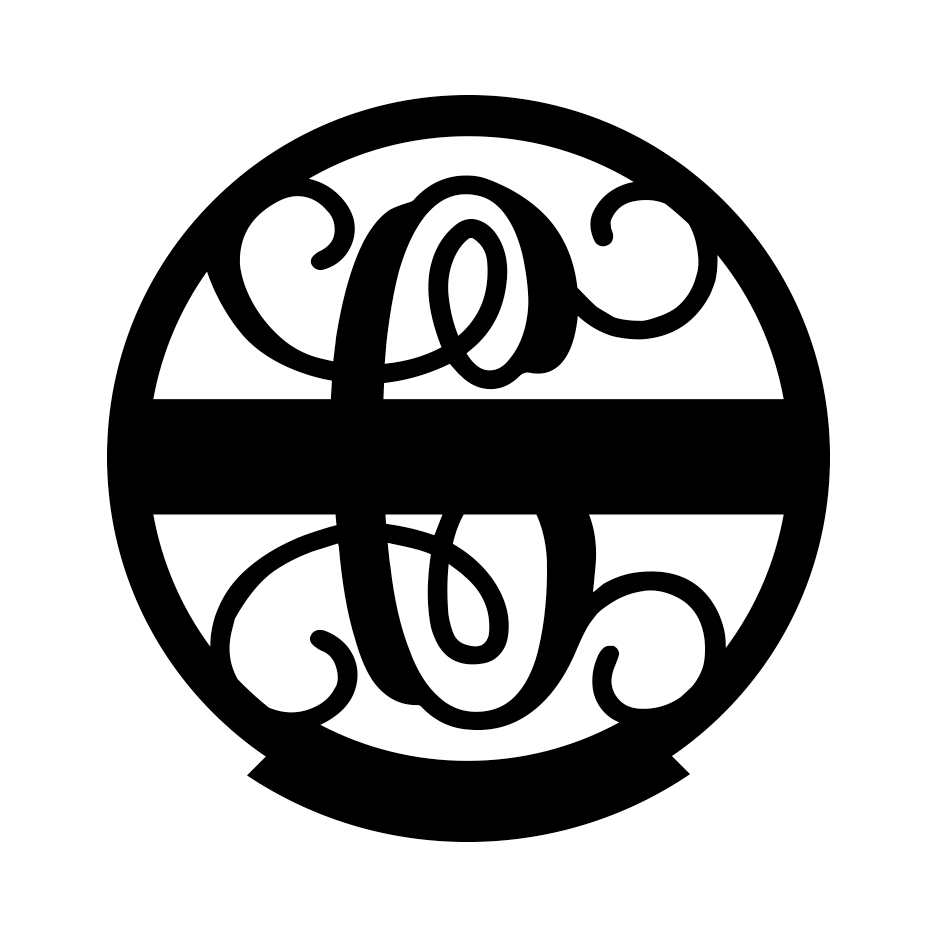 Family Name Monogram