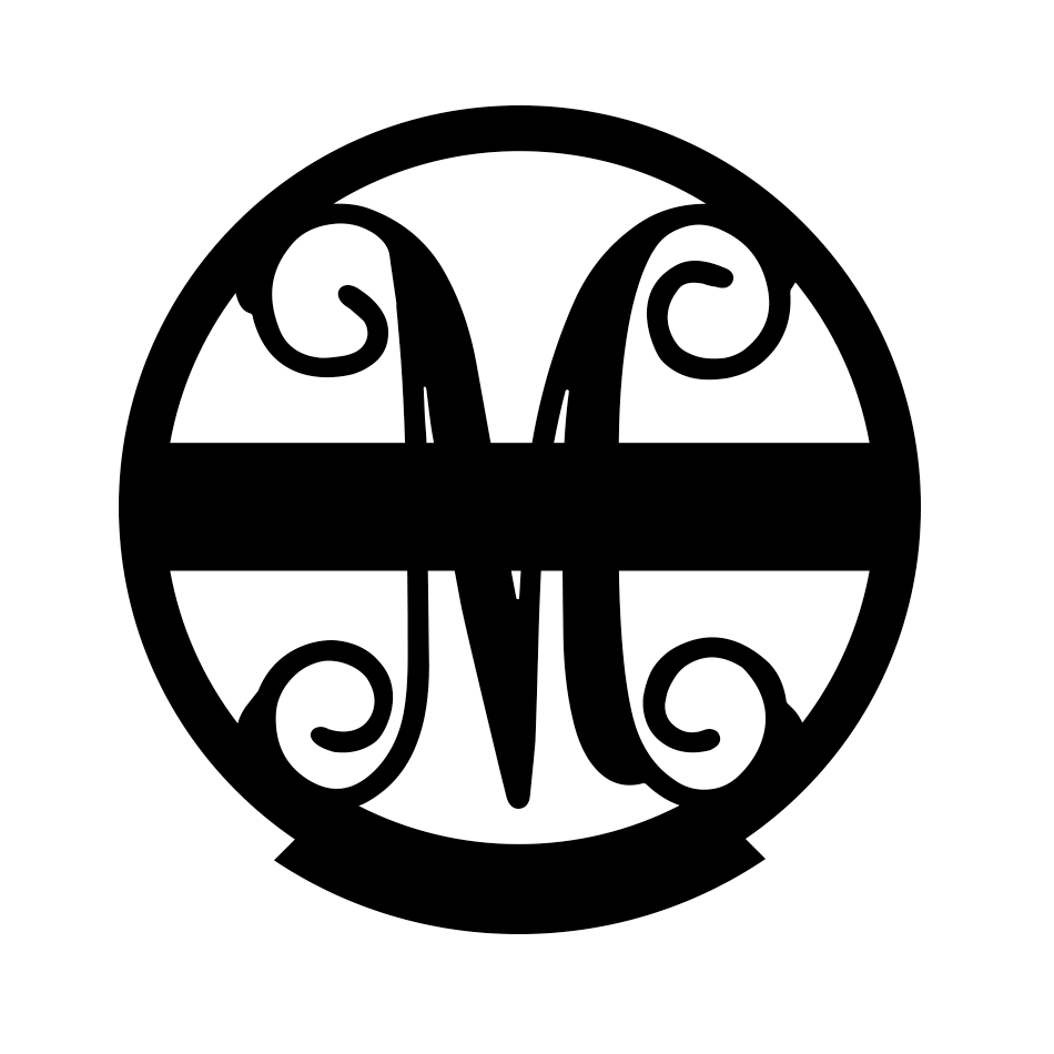Family Name Monogram
