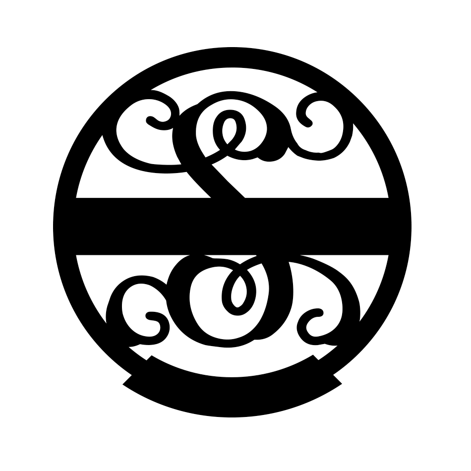 Family Name Monogram