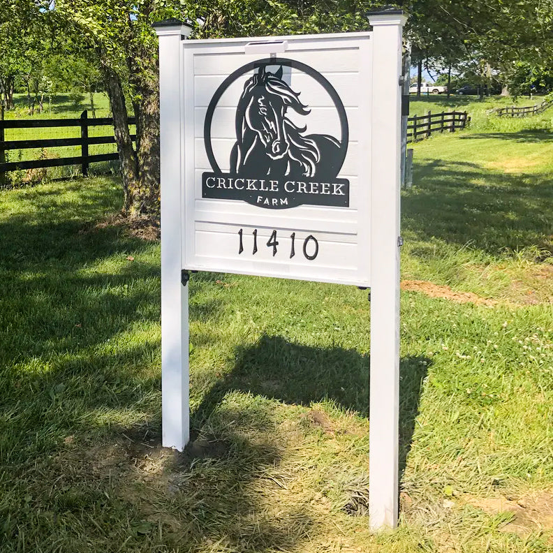 Personalized Horse Ranch Sign