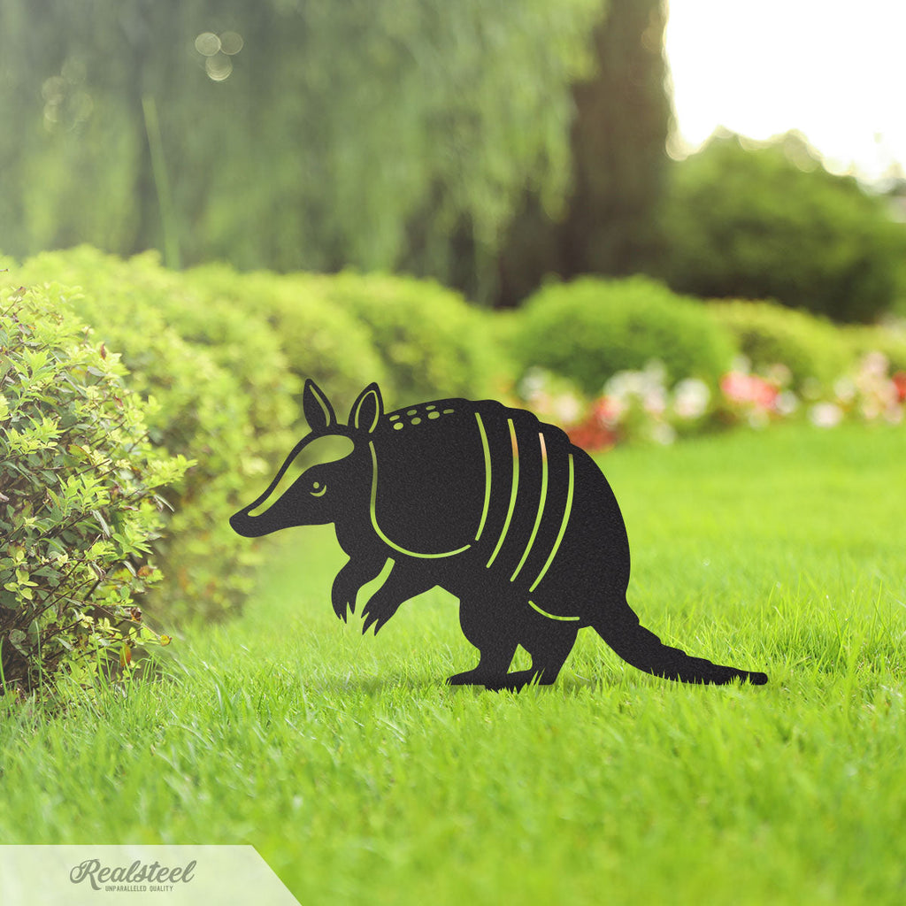 Garden Art - Armadillo Family 3 Pack