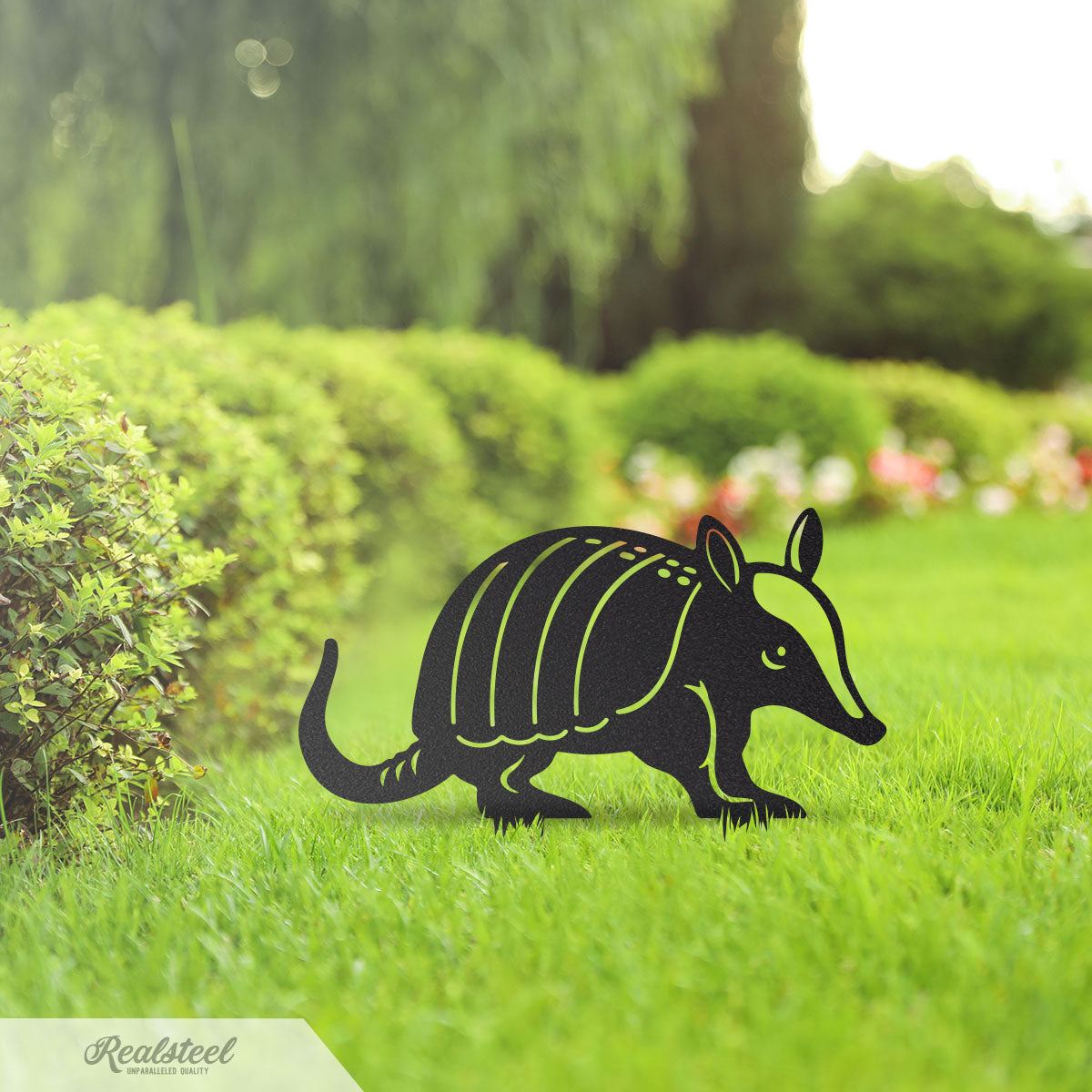 Garden Art - Armadillo Family 3 Pack