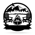 Personalized Campfire Monogram