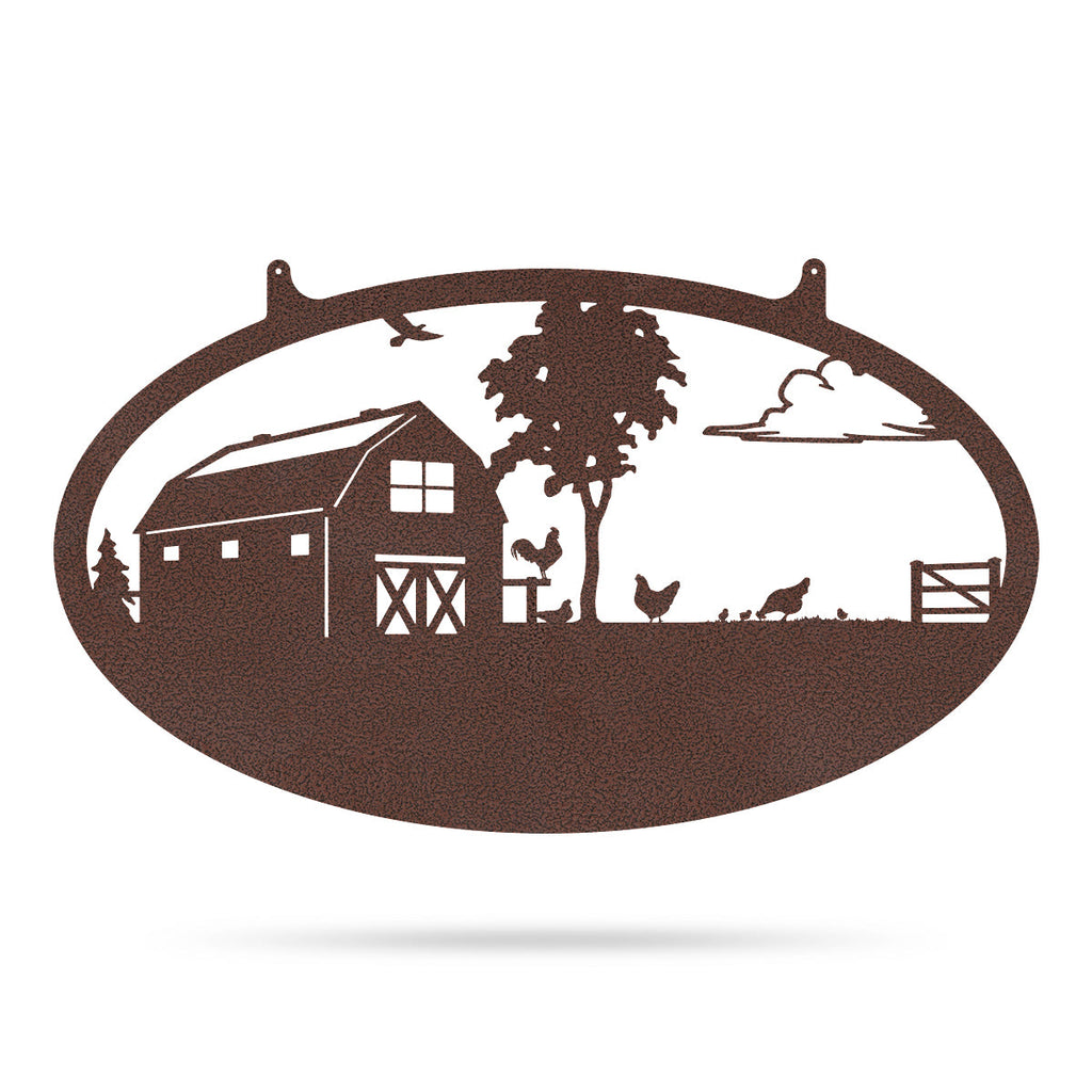 Metal Personalized Choose Your Farm Sign