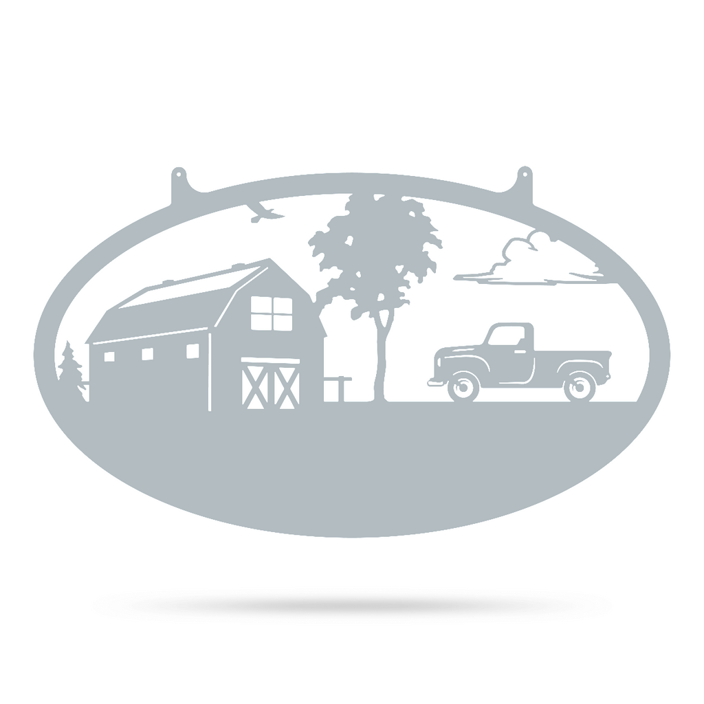 Metal Personalized Choose Your Farm Sign
