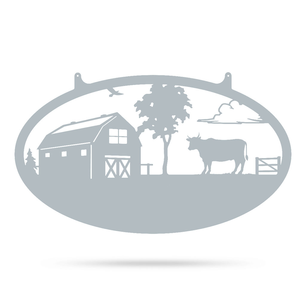 Metal Personalized Choose Your Farm Sign