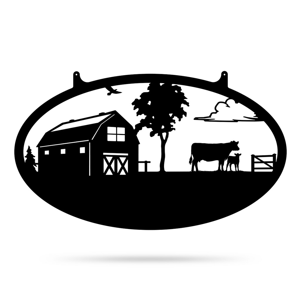 Metal Personalized Choose Your Farm Sign