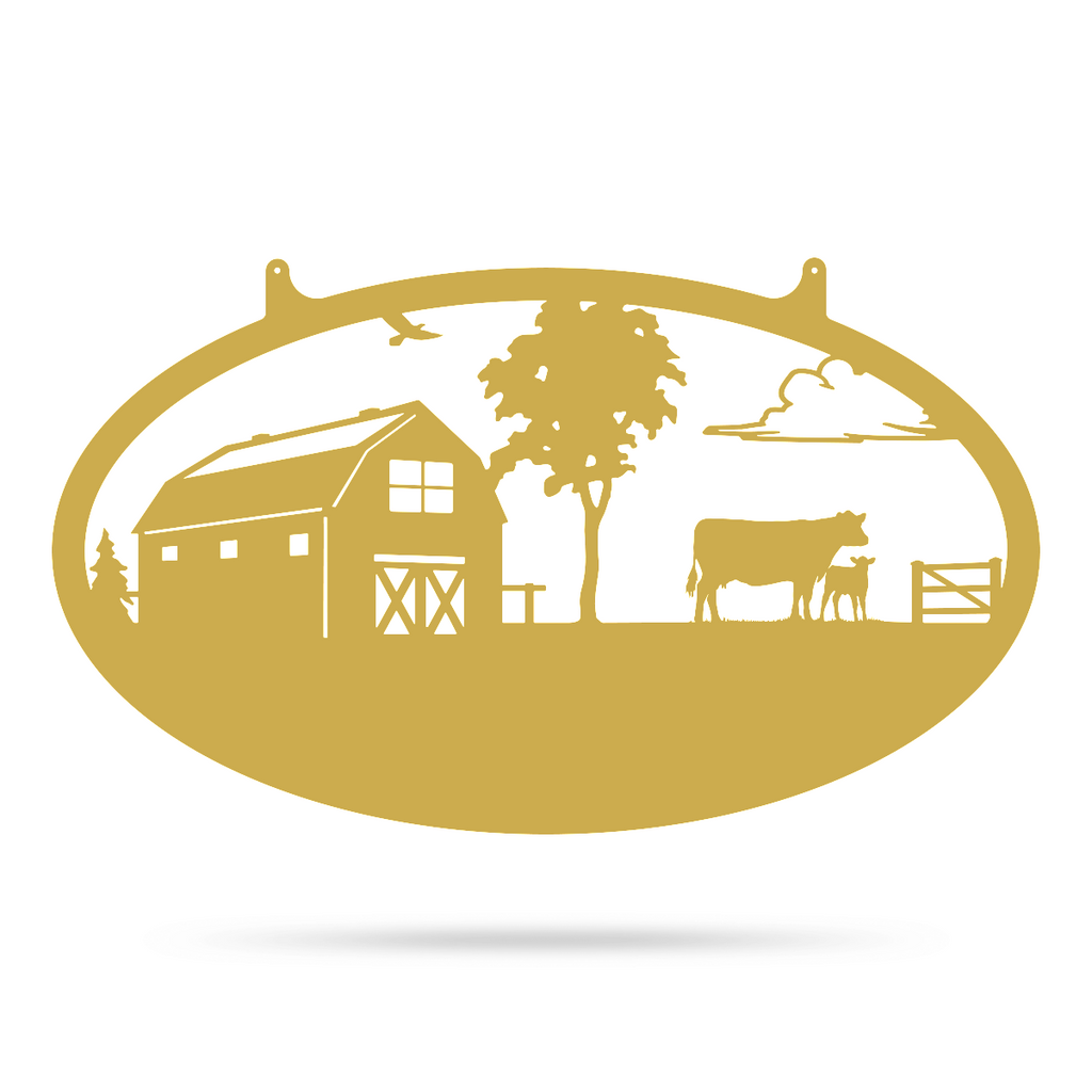 Metal Personalized Choose Your Farm Sign