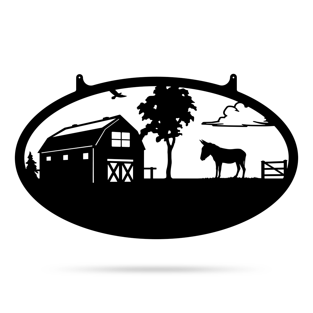 Metal Personalized Choose Your Farm Sign