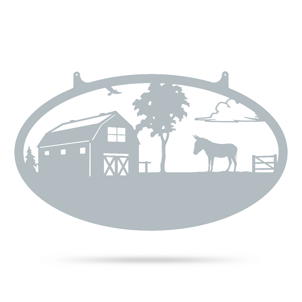 Metal Personalized Choose Your Farm Sign