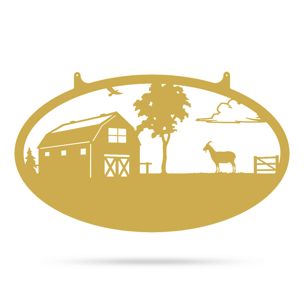 Metal Personalized Choose Your Farm Sign