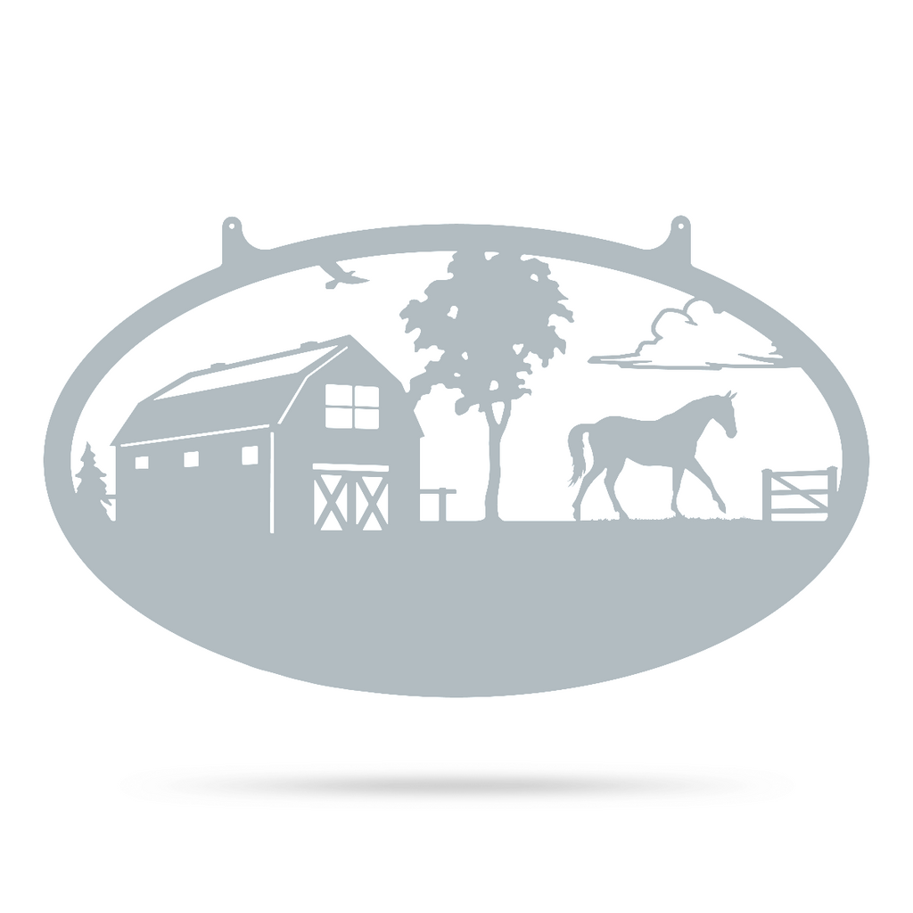 Metal Personalized Choose Your Farm Sign