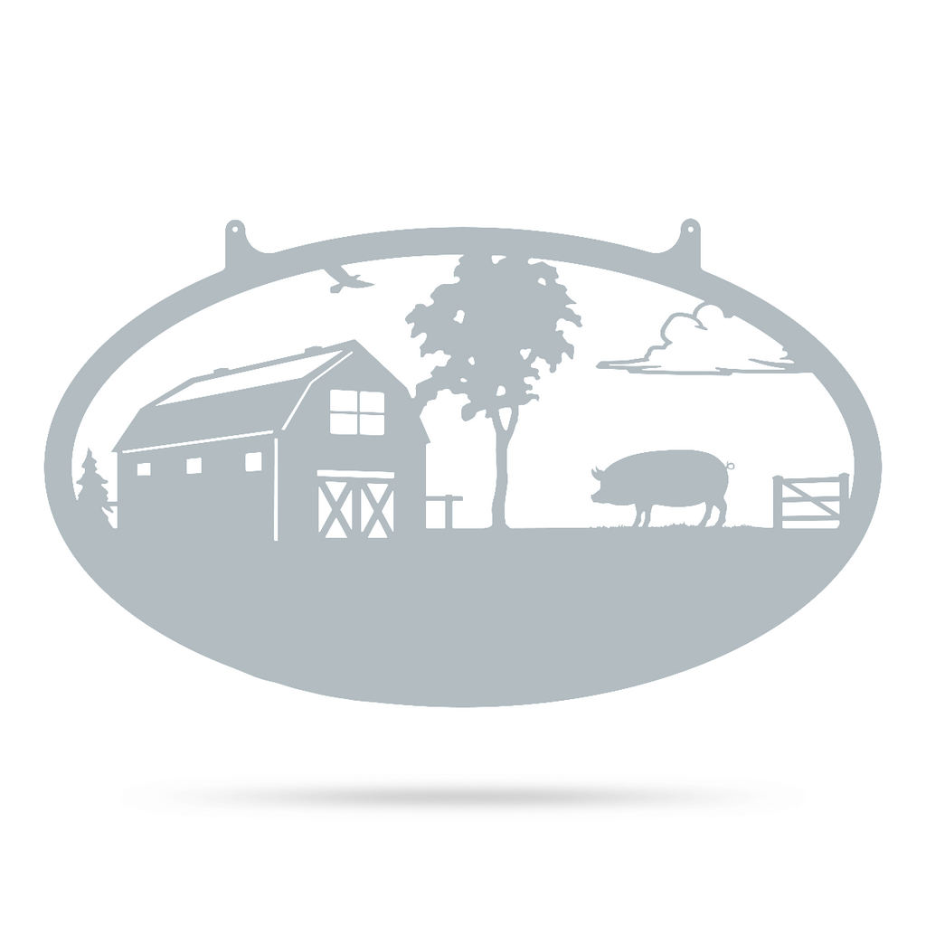 Metal Personalized Choose Your Farm Sign