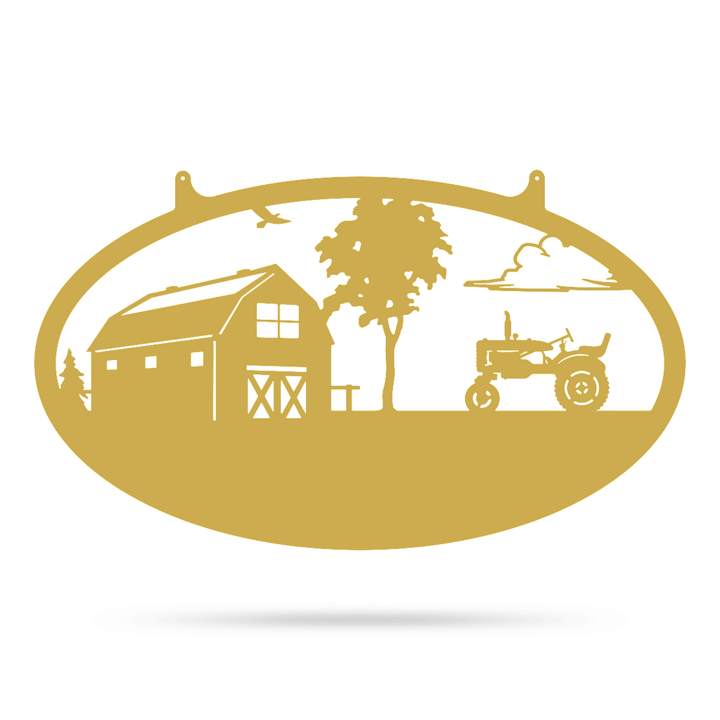 Metal Personalized Choose Your Farm Sign