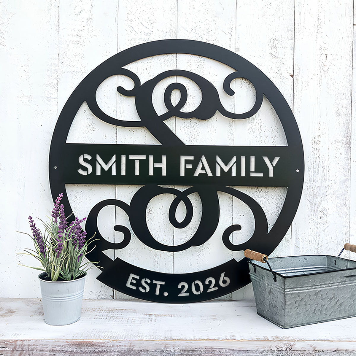 Family Name Monogram