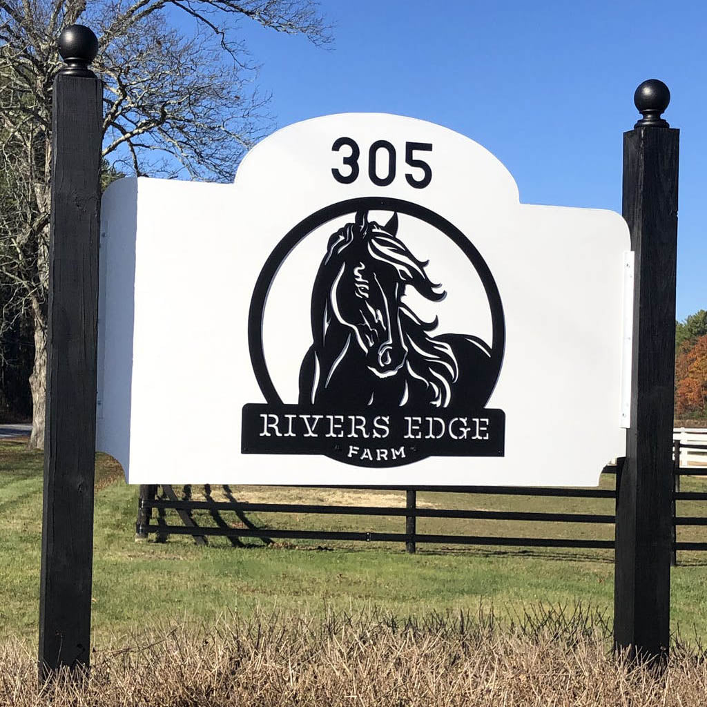 Personalized Horse Ranch Sign